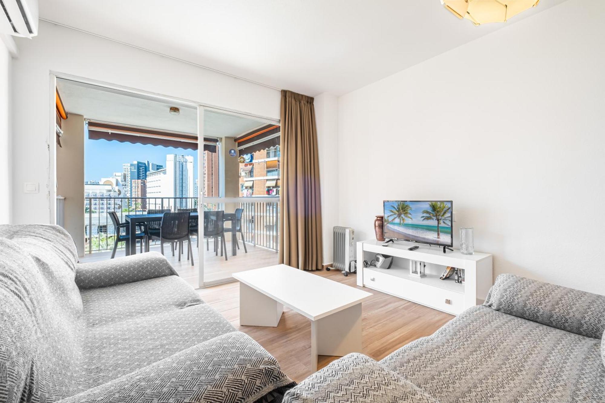 Etxezuri I 6-D Apartment Levante Beach Benidorm Dış mekan fotoğraf
